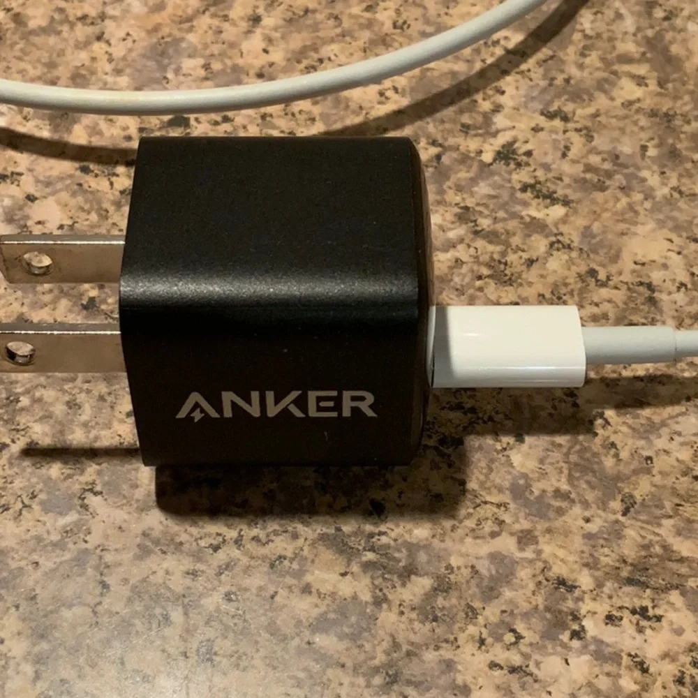 Anker Charger 6 lighting 41 inches of cord. For iPhones.